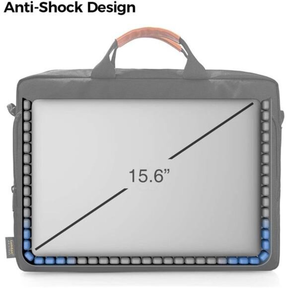 Protective Laptop Shoulder Bag Universal Dell Lenovo Laptop Chromebook Ultrabook - Picture 3 of 8